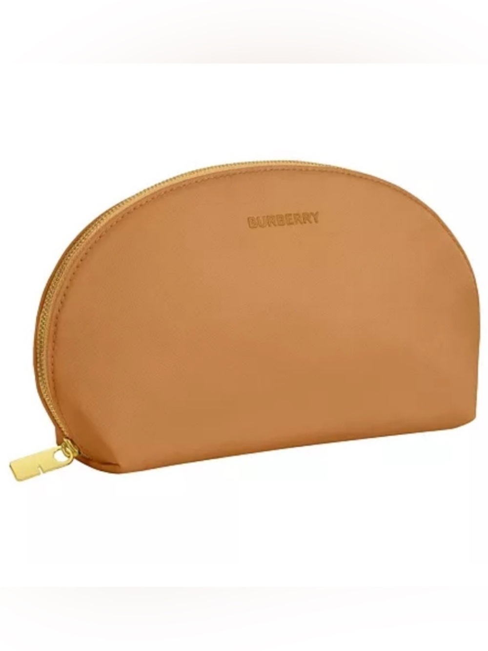 Burberry Beige Nylon Cosmetic Pouch NWOT